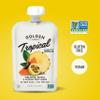 Golden Farms Tropical Pouches, Low Ingredient Healthy Snacks (Pack of 12), 100% Pure Fruit, No Added Sugar, Vegan, Gluten-Free, Kosher, Non-GMO Squeeze Pouch 3.17oz Each view 3