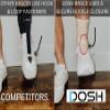 Dosh AFO Foot Drop Brace - Drop Foot Brace for Walking - AFO - Unisex (Beige) view 3