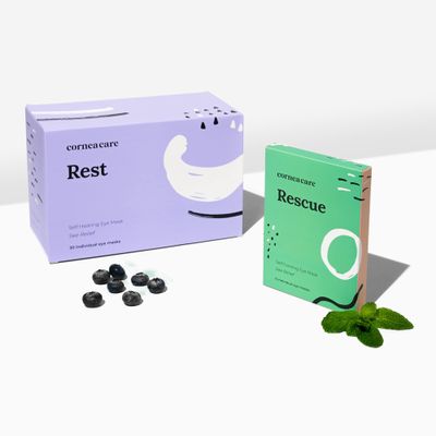 The Self-Heating and Self-Cooling Compress Bundle | Self Heating Warm Compress for Eyes | Hydrogel Cold Compress | Dry Eye Relief | Eye Compress for Puffy Eyes | Cooling Eye Masks | Travel Friendly