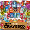 CRAVEBOX Kids Snack Box (55 count) Valentines Fun Variety Snacks Pack Care Package - College Back to School view 1