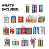 CRAVEBOX Kids Snack Box (55 count) Valentines Fun Variety Snacks Pack Care Package - College Back to School view 2
