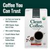 Natural Force - Organic Clean Coffee Classic, Mold & Mycotoxin Free, Lab Tested for Toxins & Purity, Low Acidity, Incredible Taste & Aroma, Ground Medium Roast, 10 oz view 3