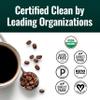 Natural Force - Organic Clean Coffee Classic, Mold & Mycotoxin Free, Lab Tested for Toxins & Purity, Low Acidity, Incredible Taste & Aroma, Ground Medium Roast, 10 oz view 4