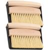 Kisangel 2 Sets Small Desktop Broom Car Vent Cleaner Air Vent Cleaner Small Cleaning Tool Small Brush and Dustpan Detailing Cleaning Tool Duster for Car Air Vent Car Cleaning Brush Interior view 1