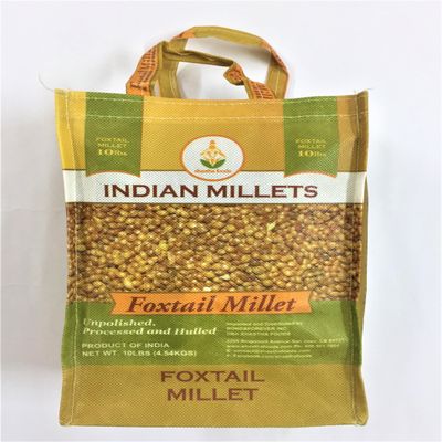 Shastha Foxtail Millet (Thinai) - 10 Lbs (Pack of 1) - Processed, Unpolished and Hulled