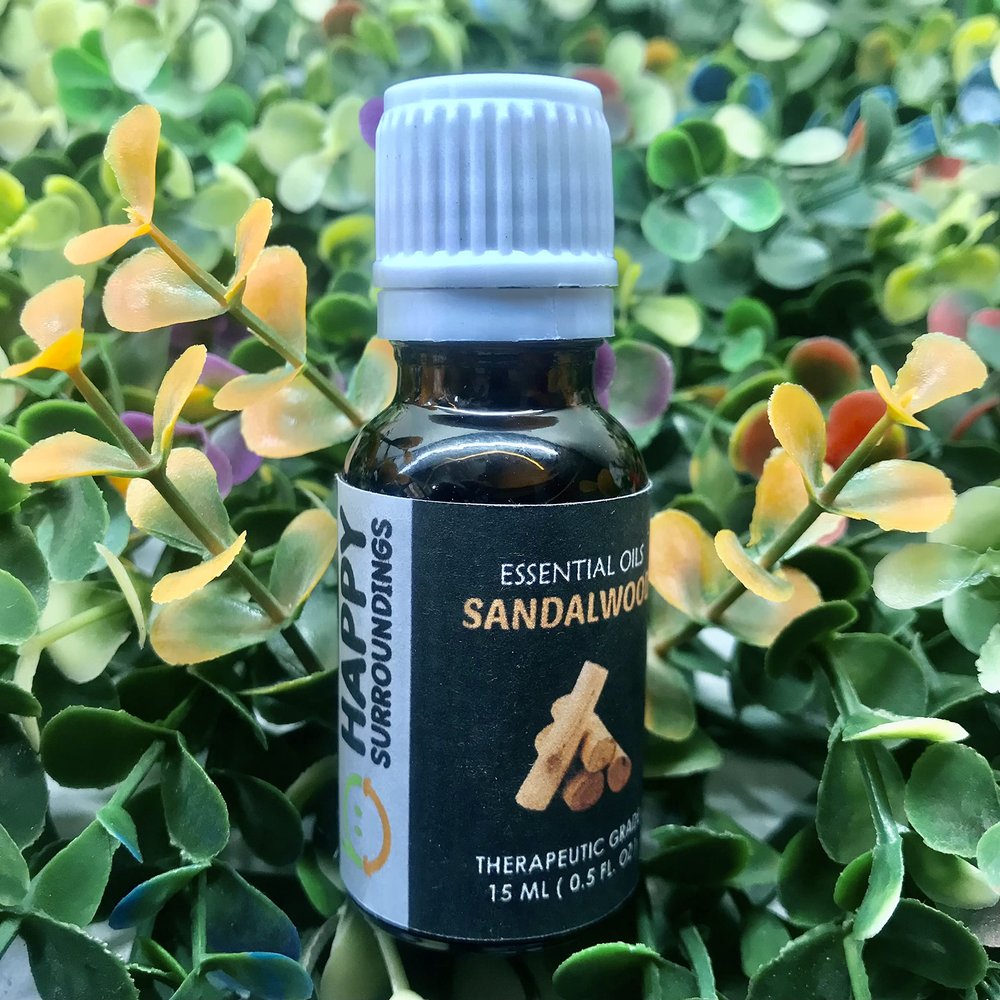 Sandalwood Essential Oils ~ Pure Natural Aromatherapy Massage Oil - Therapeutic Grade - 100% Natural Incense - Pure essential oil (10ml)