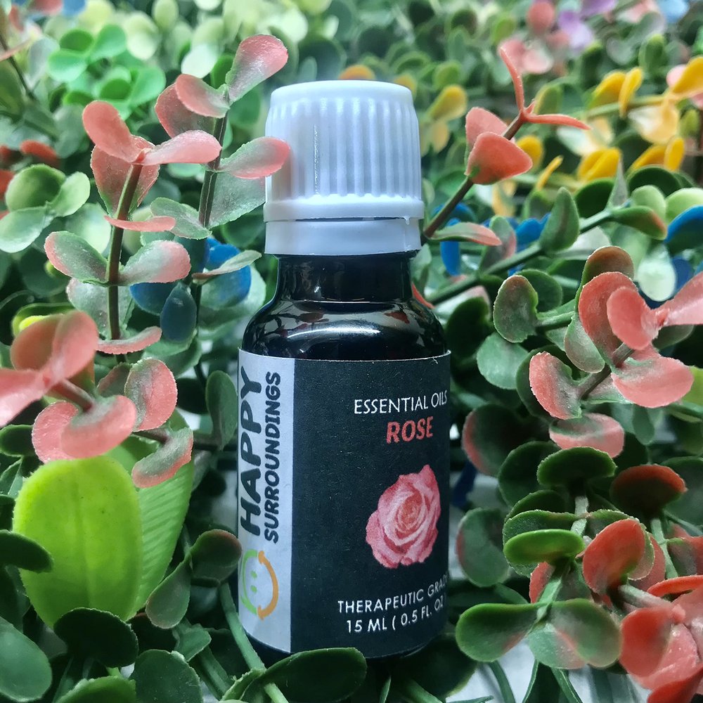 Rose Essential Oils ~ Pure Natural Aromatherapy Massage Oil - Therapeutic Grade - 100% Natural Incense - Pure essential oil (50ml)