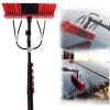 GIZMIT Window Cleaning Pole 6M 9M 12M Water Fed Telescopic Brush/Extendable Cleaner Conservatory Roof Suitable for Photovoltaic Panel Cleaning Trucks,19FT/6M view 1