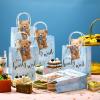 Tinlade 48 Pcs Bear Baby Shower Bags Bear Paper Gift Bags with Handles We Can Bearly Wait Baby Shower Party Favors Decorations for Birthday Party Wedding Games Prizes view 4
