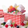 Red and White Gingham Treat Boxes - 24 Piece Candy Gable Boxes with Handles for Birthday Party, Family Dinner, Picnic, Barbecue, Mother's Day Party view 4
