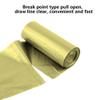 5 Rolls Small Trash Garbage Bags, 4 Gallon Strong Thin Material Disposable Kitchen Garbage Bags, Durable Plastic Trash Bags for Office Home Bedroom Garden Waste Bin, 200 Counts (Golden) view 2
