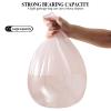 5 Rolls Small Trash Garbage Bags, 4 Gallon Strong Thin Material Disposable Kitchen Garbage Bags, Durable Plastic Trash Bags for Office Home Bedroom Garden Waste Bin, 200 Counts (Pink) view 4