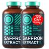 WILD FUEL Pure Saffron Extract Antioxidants Supplement - Eye Health, Energy and Mood Support Happy Saffron - 0.3% Safranal 88.5mg Supplements -120 Day Gluten-Free, Non-GMO Vegan Saffron Capsules view 1