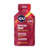 GU Energy Original Sports Nutrition Energy Gel, Vegan, Gluten-Free, Kosher, and Dairy-Free On-the-Go Energy for Any Workout, 24-Count, Raspberry Lemonade view 1