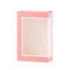 Hammont Cookie Boxes for Gift Giving - 6 Pack-Small Bakery Boxes  Decorative Pastry Boxes with Window, Baby Shower Party Favors, Chocolate Gift Box - Thank You Gift Treat Box 5x 2.5"x7.5" (Pink) view 1