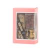 Hammont Cookie Boxes for Gift Giving - 6 Pack-Small Bakery Boxes  Decorative Pastry Boxes with Window, Baby Shower Party Favors, Chocolate Gift Box - Thank You Gift Treat Box 5x 2.5"x7.5" (Pink) view 2