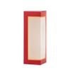 Hammont Cookie Boxes for Gift Giving - 6 Pack-Small Bakery Boxes  Decorative Pastry Boxes with Window, Baby Shower Party Favors, Chocolate Gift Box - Thank You Gift Treat Box 3.15x 3.15"x9.25" (Red) view 1