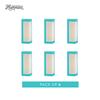 Hammont Cookie Boxes for Gift Giving - 6 Pack-Small Bakery Boxes  Decorative Pastry Boxes with Window, Baby Shower Party Favors, Chocolate Gift Box - Thank You Gift Treat Box 3.15x"3.15"x9.25" (Teal) view 4