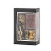 Hammont Cookie Boxes for Gift Giving - 6 Pack-Small Bakery Boxes  Decorative Pastry Boxes with Window, Baby Shower Party Favors, Chocolate Gift Box - Thank You Gift Treat Box 5x 2.5"x7.5" (Black) view 2