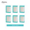 Hammont Cookie Boxes for Gift Giving - 6 Pack-Small Bakery Boxes  Decorative Pastry Boxes with Window, Baby Shower Party Favors, Chocolate Gift Box - Thank You Gift Treat Box 5x 2.5"x7.5" (Teal) view 4