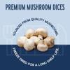 Harmony House Foods Freeze-Dried Mushroom Dices (1.5 oz, Quart Size Jar) view 3
