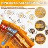 Drizzilicious Mini Rice Cakes Variety Pack - Rice Crisps, Healthy Snack for Adults and Kids, Flavored Rice Cakes, Vegan, Gluten Free, Allergen Free, Only 90 Calories Per Bag - .74 oz (Pack of 32) view 4