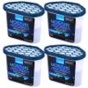 ZARPAX Moisture Absorber Activated Charcoal 10.5 oz/300g | Removes Moisture, Damp, Humidity & Odors | Odor Absorber | Moisture Trap for Bathroom, Closet, Kitchen & Small Spaces | Set of 4 view 1
