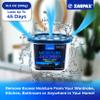 ZARPAX Moisture Absorber Activated Charcoal 10.5 oz/300g | Removes Moisture, Damp, Humidity & Odors | Odor Absorber | Moisture Trap for Bathroom, Closet, Kitchen & Small Spaces | Set of 4 view 2