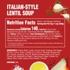 Rao's Made for Home Italian Lentil Soup, 16oz, Traditional Italian Heat and Serve Soup, Made with Premium Quality Vegetables view 2
