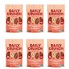 Daily Crunch Sprouted Almonds and Dehydrated nuts for a Unique Crunch, Keto Friendly, Non-GMO Zero Seed Oils, Gluten Free, 4oz (6 Pack, Nashville Hot) view 1