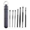 7pcs/Set Ear Pick Earwax Removal Kit, Ear Cleansing Tool Set, Portable Ear Scoop Picking Tool Ear Wax Remover with Storage Case view 1