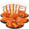 Spicy Noodle Web Celebrity latiao Snacks ,Big Spicy Piece Nostalgia SpicyConvenient Fast FoodGluten, Casual SnacksHandmade Spicy Strips ,Spicy French fries (Hot Silk,2 bag) view 1