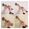 ALDEPO Grab Bars 30/35/50/52cm Antique Brass Bathroom Bathtub Toilet Handrail Shower Safety Support Handle Towel Rack (Color : 30cm) view 3