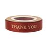 10 Yards 0.6inch Thank You Ribbon Flower Bouquet Gift Florist Party Wedding Birthday Gift DIY Gift Decor Ribbon Party Decoration(Wine red) view 1