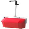 Yamazaki Sangyo DS779-000X-MB-R Dustpan Dustpan Dustpan Bunchili NTJ R Resin Made in Japan view 1