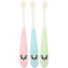 COHEALI 3pcs Boy Girl Cartoon Toothbrush Soft Bristles Ergonomic Handle for Comfortable Grip Fun Design for Daily Oral Care for Toddlers view 1