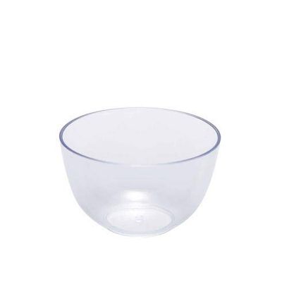 48 pcs 4 oz Clear Plastic Round Mini Bowls - Disposable Wedding Party Catering Tableware