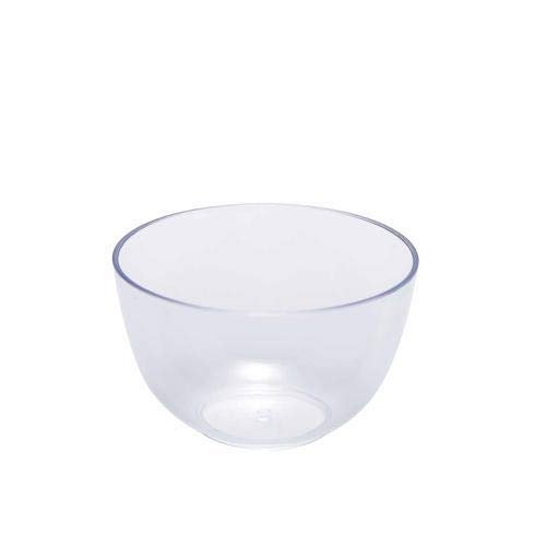 48 pcs 4 oz Clear Plastic Round Mini Bowls - Disposable Wedding Party Catering Tableware