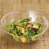 12 pcs 32 oz Clear Plastic Round Bowls - Disposable Wedding Party Catering Tableware view 1