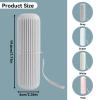 Cyrank Travel Toothbrush Case, Toothbrush Holder Toothbrush and Toothpaste Travel Case Multifunction Toothbrush Cup Plastic Toothbrush Containers Box for Travel Camping School Business, Grey view 2