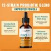 Liquid Probiotic for Women, Men, Kids, Toddler Probiotic: USDA Organic Probiotics, Vegan Probiotic Liquid & Alfalfa Blend + Acidophilus for Gut Health, Dairy Gluten Sugar Free, Non-GMO Oral Probiotics view 4