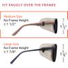 Astropic Silk Eye Patch for Adults Kids Glasses to Cover Either Eye (Medium, Khaki) view 2