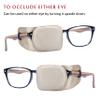 Astropic Silk Eye Patch for Adults Kids Glasses to Cover Either Eye (Medium, Khaki) view 4