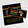 25ct Personalized Black History Month Candy Bar Wrappers DIY Party Favors (25 Wrappers) view 1