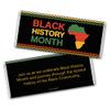 25ct Personalized Black History Month Candy Bar Wrappers DIY Party Favors (25 Wrappers) view 2