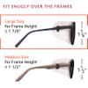 Astropic Large Silk Eye Patch for Adults Kids Big Glasses to Cover Either Eye (Large, Creamy Beige) view 2