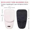 Astropic Large Silk Eye Patch for Adults Kids Big Glasses to Cover Either Eye (Large, Creamy Beige) view 3