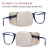 Astropic Large Silk Eye Patch for Adults Kids Glasses to Cover Either Eye (Large, Khaki) view 4