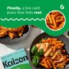 KAIZEN KETO Pasta Ziti - 2 Net Carbs, 19g protein - Gluten-Free, Keto Pasta Made w/High Fiber Lupini Flour - 8 ounces (Pack of 3) view 4