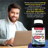 Lab - l carnitine - 1500 mg per Serving, 200 Capsules, l-carnitine - High Potency of - Acetyl l-carnitine -Supports Natural Energy Production, Supports Memory-Focus - carnitine - High Absorption. view 2
